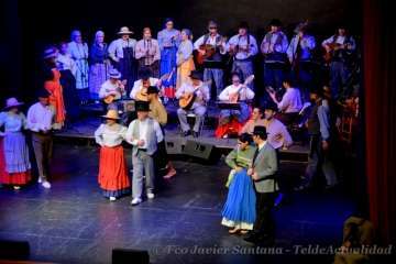 Nuevo grupo folclórico Aires del Norte Agáldar en Gran Canaria (Foto Francisco Javier Santana)